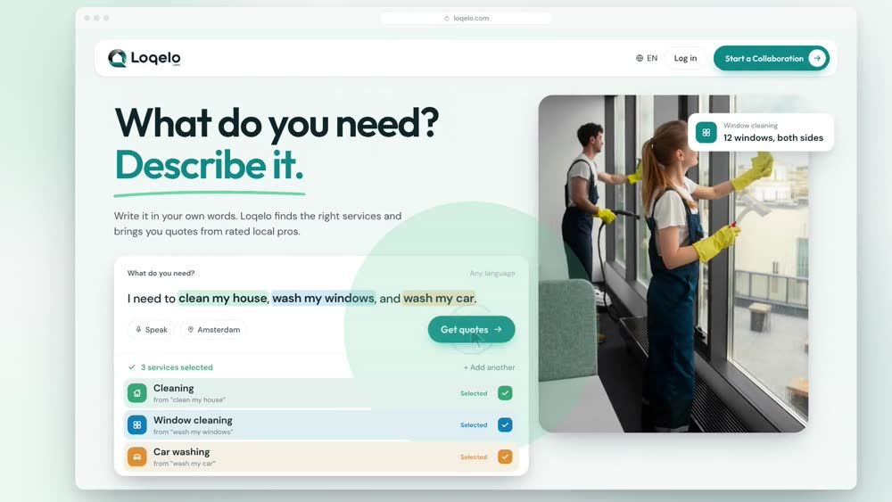 Loqelo web platform